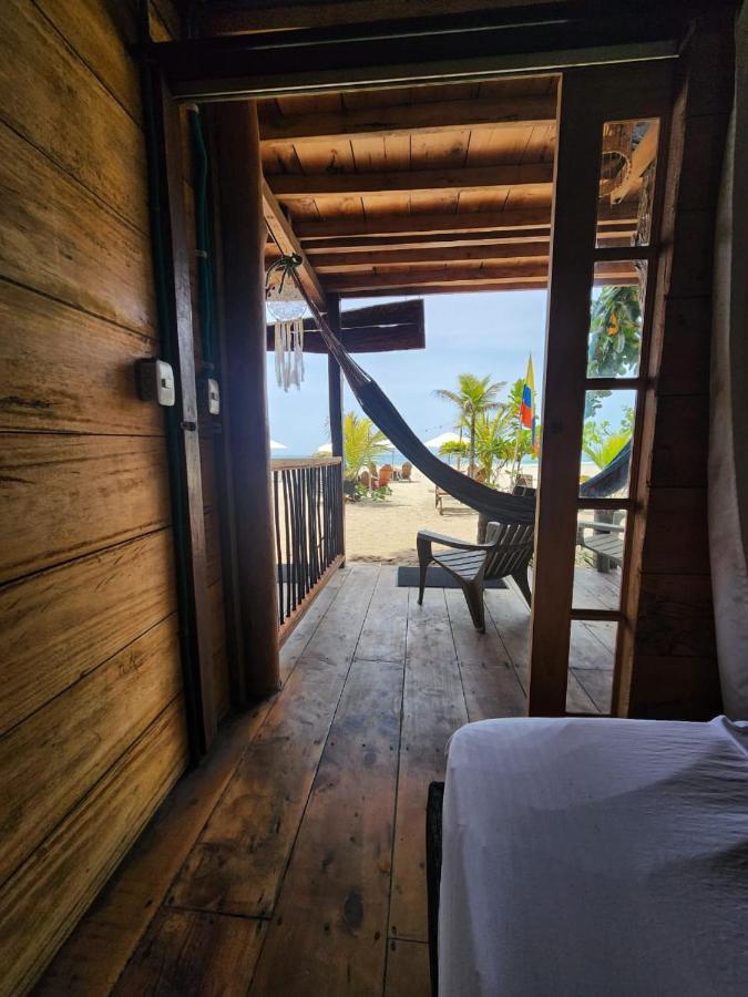 El Almendron Beach Hostel Guachaca Exterior foto